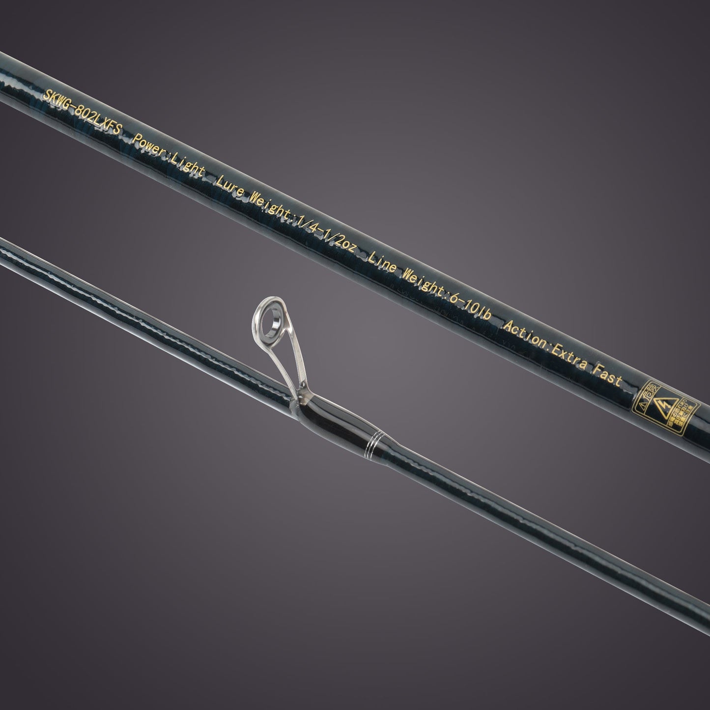 Waterdog 8ft Trout Fishing Rod in 2 sections Light Extra Fast